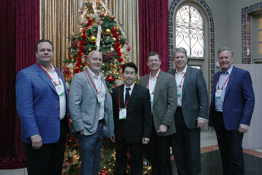 Speakers (from Left to Right) Corey Welp, John Regan, Miles Loo Jr., Bruce MacLean, Michael Faust, and Ken Parent